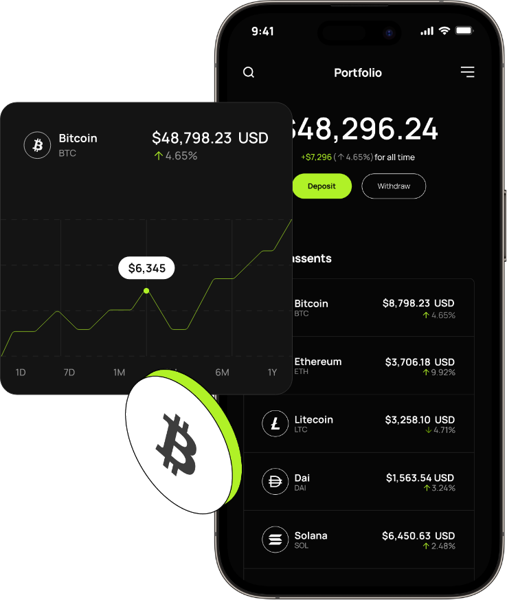 Criptpay: Choose from 50+ crypto assets